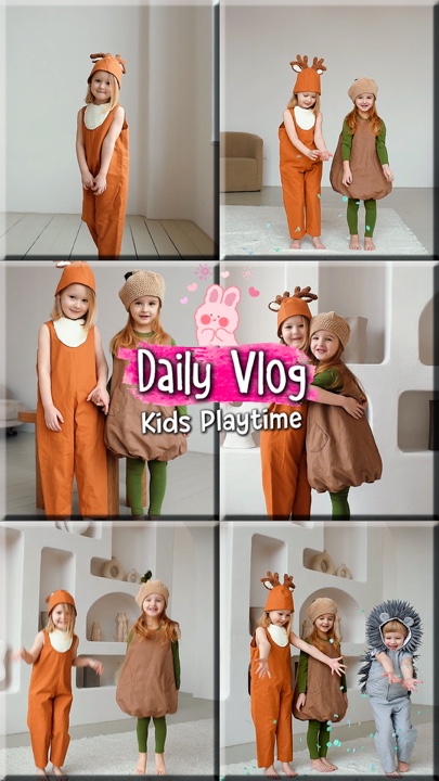 Vlog diario para niños