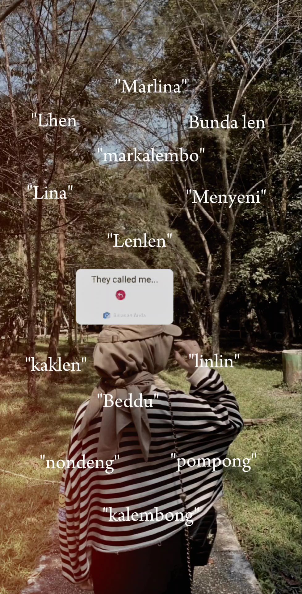 they called me 