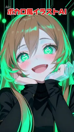 ボカロ風イラスト AI