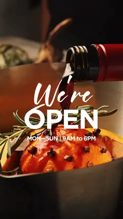 We Are Open