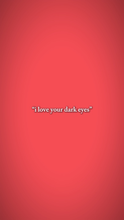 Yeux sombres