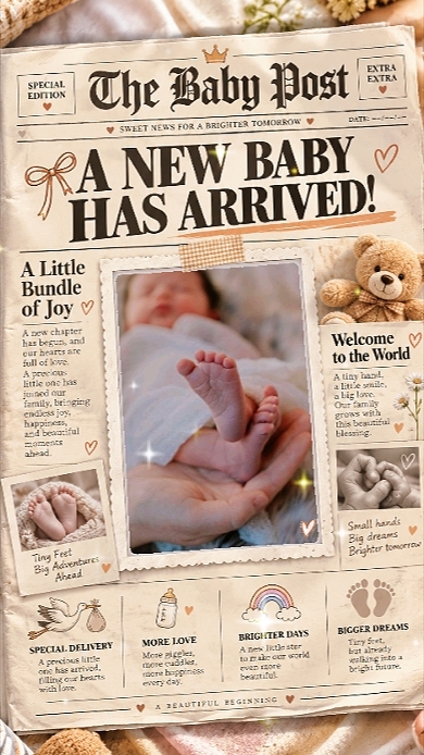 A NEW BABY