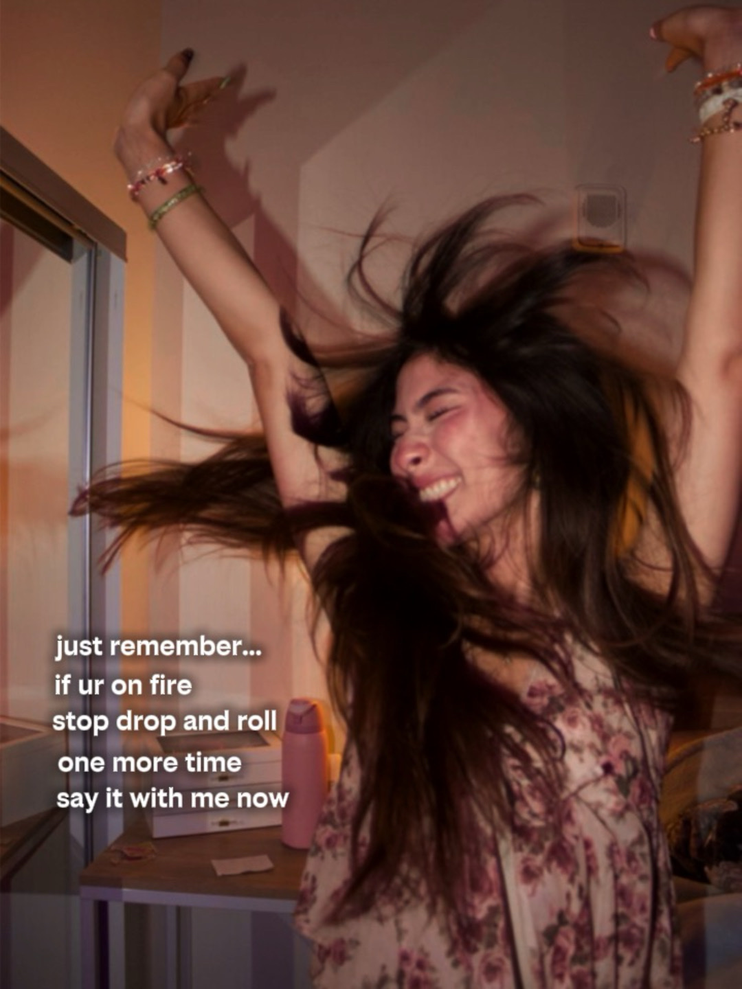 stop, drop, and roll