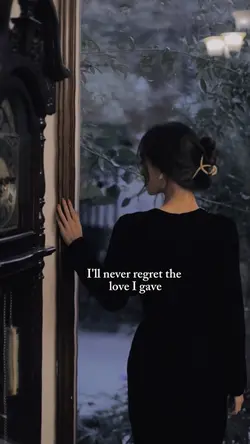 Never regret love..❤️