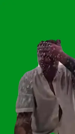 getting wet