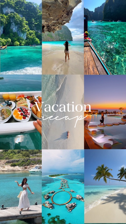 Récapitulatif des vacances