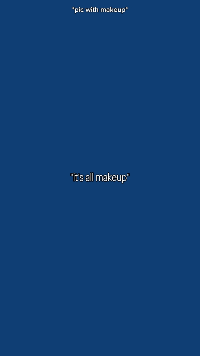 tout est du maquillage 