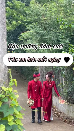 Mẫu video ngày cưới 