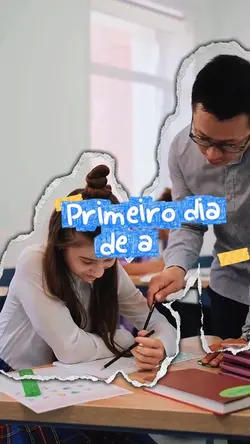 PRIMEIRO DIA DE AULA