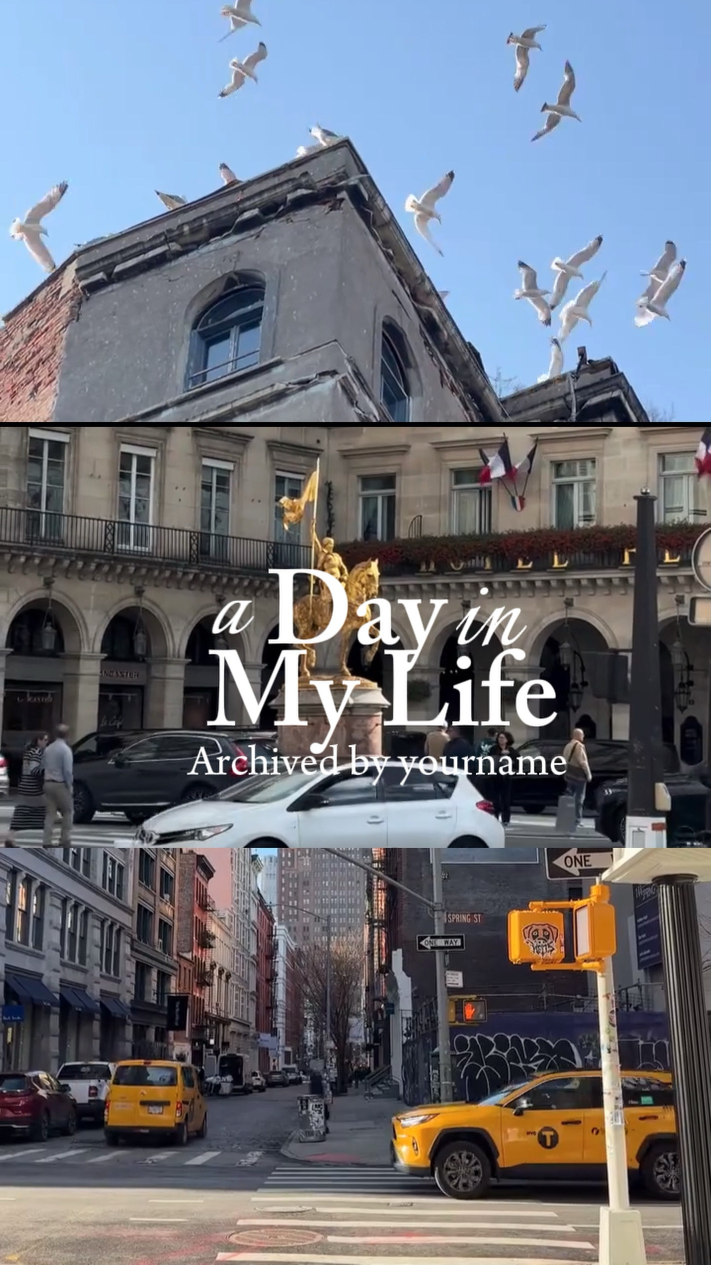 a day in my life 