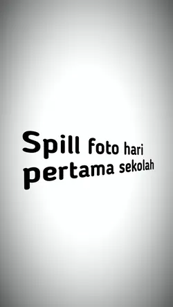 hari pertama sekolah