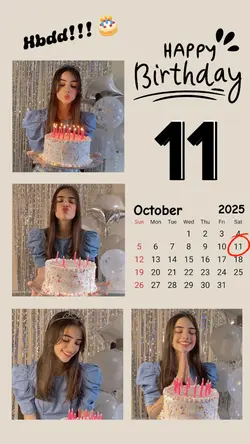 hbd 11 October