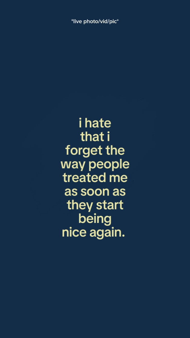 I hate that I forget