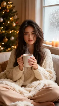 snow & hot chocolate