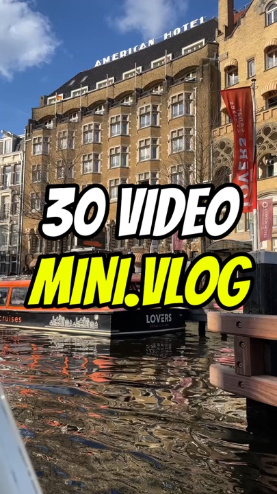 30 VIDEO MINIVLOG 