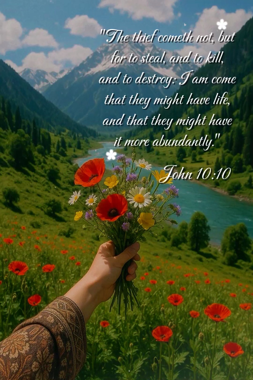 João 10: 10