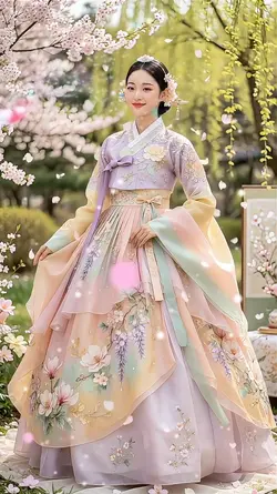 한복입은여성