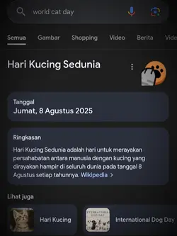 hari kucing sedunia
