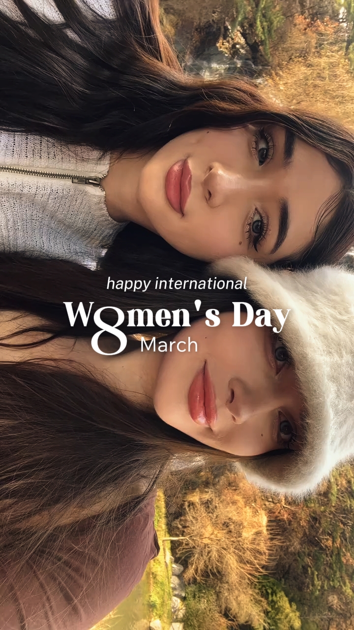 Feliz dia da mulher 