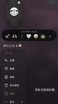 一張聊天記錄