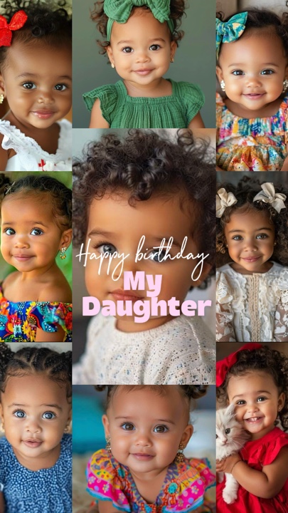 Hpbd minha filha