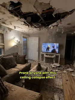 Ceiling collapse 