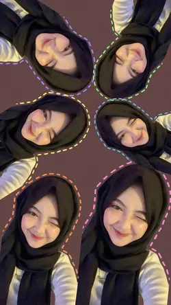 🍭Foto muka banyak