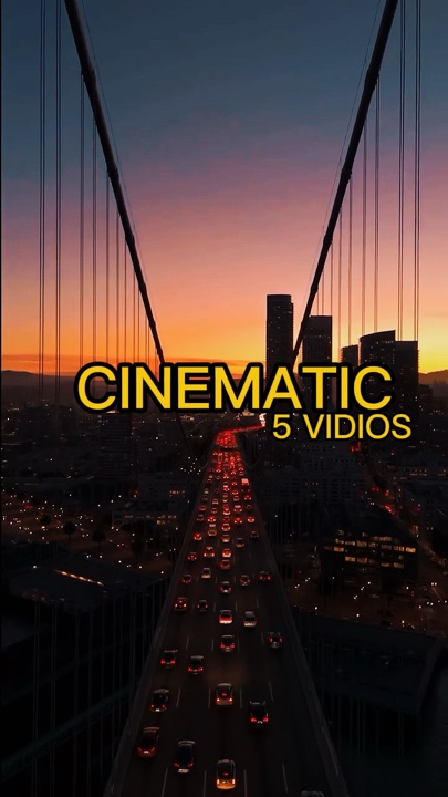 5 VIDEOS CINEMÁTICOS