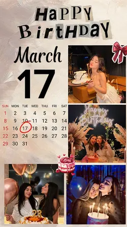 HBD 17 MARCH 