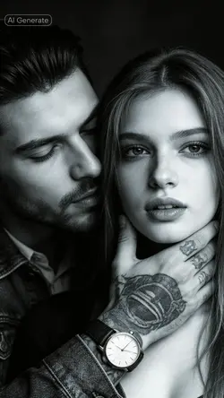 BnW Couple 