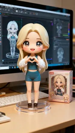Doll 3D cute 
