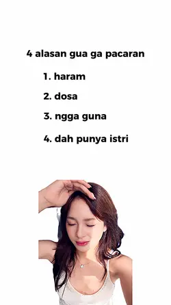 ALASAN GA PACARAN