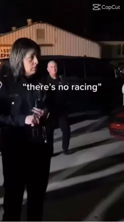 No racing 🤣