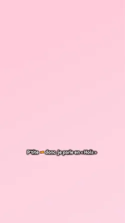 Petite 🇪🇸 donc je 