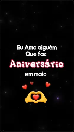 Aniversário maio