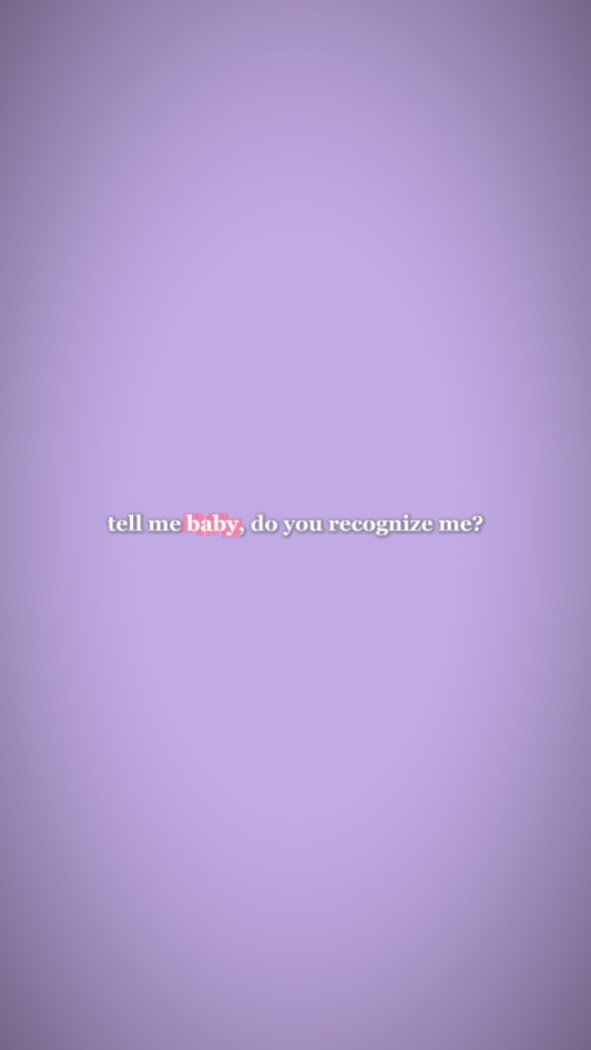 tell me baby 