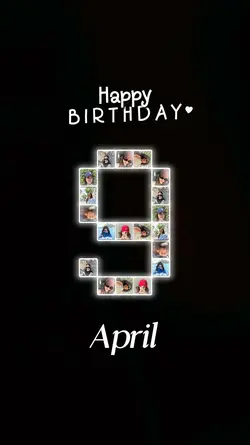 Birthday 9 April