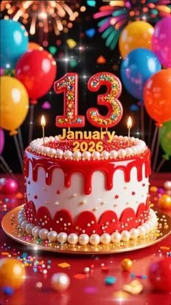 Birthday 13 Jan 2026
