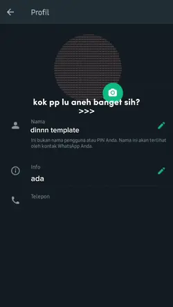 TREND PP WA ANEH