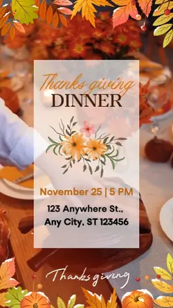 Thanksgiving invitat