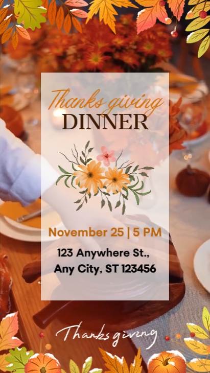 Thanksgiving invitat