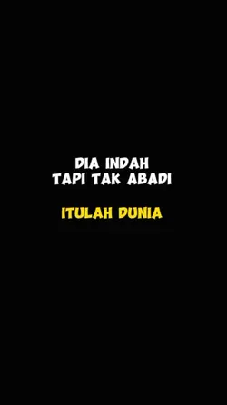 Itulah Dunia