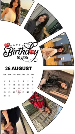 Birthday 26 August 