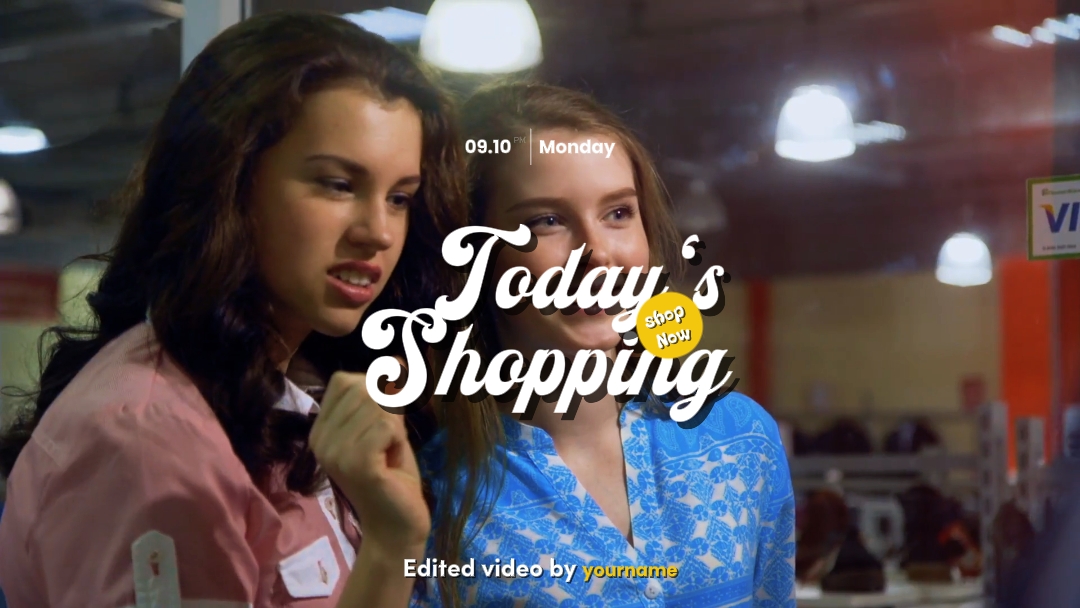 Today's shopping