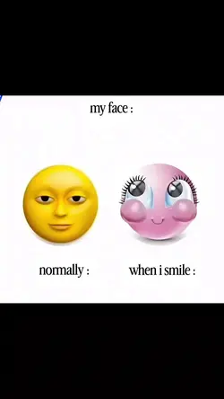 normal vs smile
