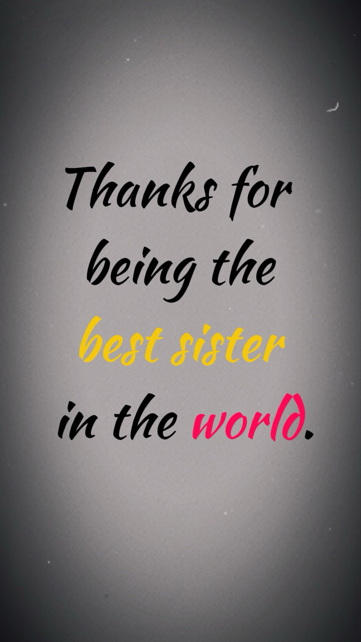 Best sister