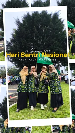 Hari Santri Aestetic