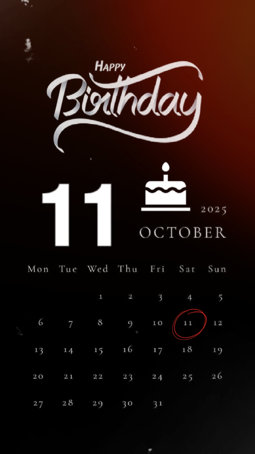 October 11 birthday