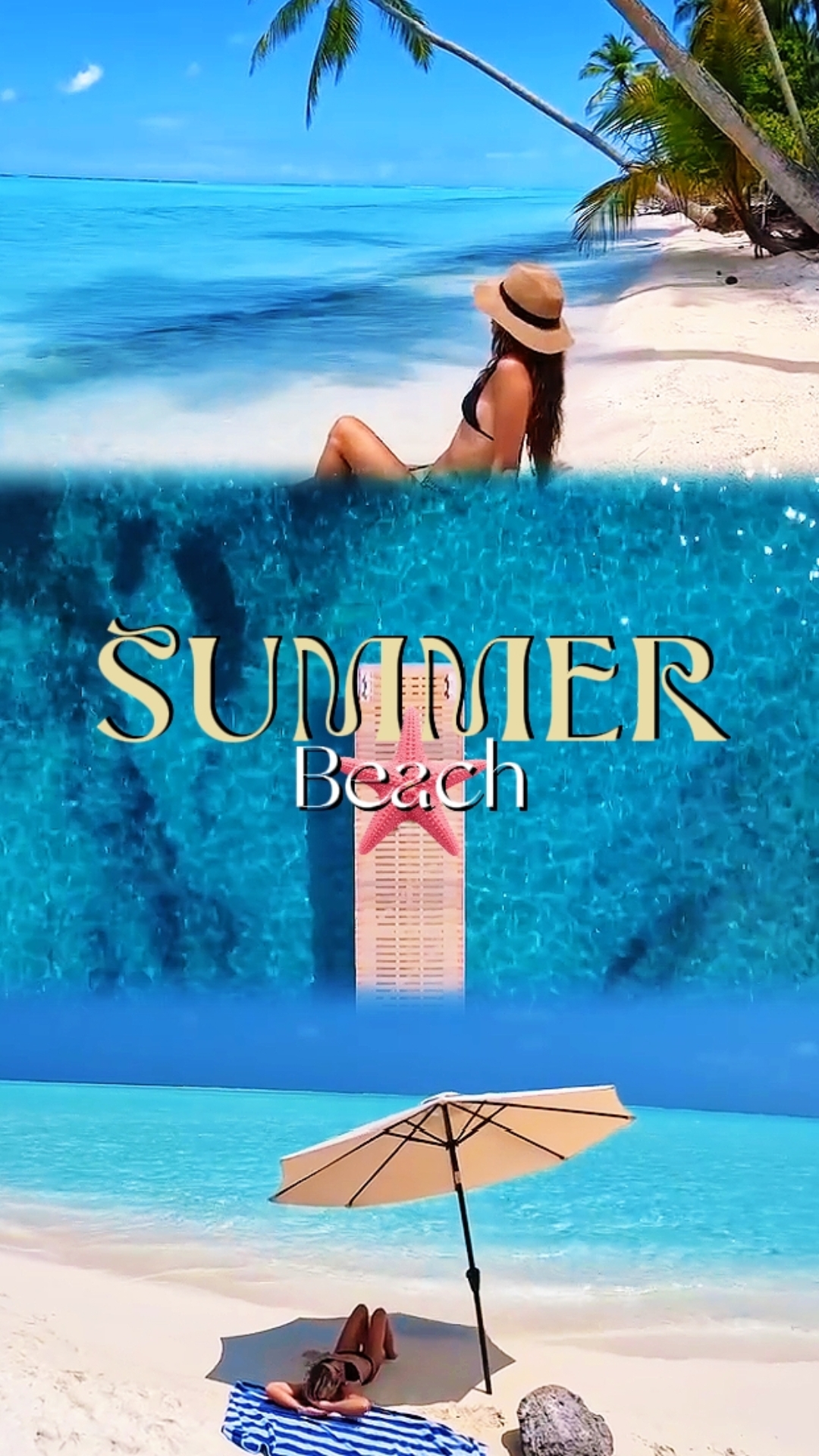 Praia de verão