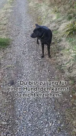 Teeny mit Hund